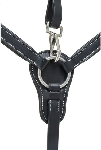 Breastplate Five Point Leather Adjustable One Size 22-8200 in Saudi Arabia