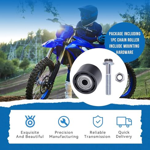 79-5008 Sealed Lower Chain Roller Compatible with Yamaha 2009-2021 YFZ450R, 2001-2023 YZ250F, 1993-2024 YZ125 YZ250, Gas Gas 1999-2009 EC200 EC300, Suzuki 2002-2009 2012 2015-2023 RM85 in Saudi Arabia
