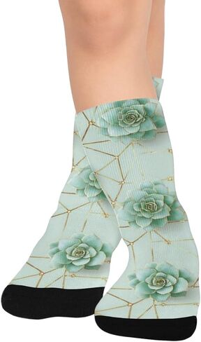 جوارب المشي لمسافات طويلة من البلاط الأخضر النضر - جوارب شتوية حرارية سميكة دافئة للأولاد والبنات الصغار للمدرسة، والارتداء اليومي والأنشطة الخارجية in Kuwait