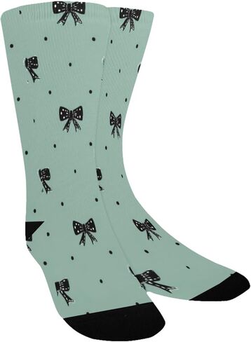 جوارب Green Base Bows للمشي لمسافات طويلة - جوارب شتوية حرارية سميكة دافئة للأطفال الصغار للأولاد والبنات للمدرسة، والارتداء اليومي والأنشطة الخارجية in Kuwait