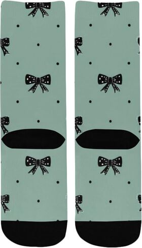 جوارب Green Base Bows للمشي لمسافات طويلة - جوارب شتوية حرارية سميكة دافئة للأطفال الصغار للأولاد والبنات للمدرسة، والارتداء اليومي والأنشطة الخارجية in Kuwait