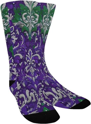 جوارب ليلية منسوجة بالزهور - جوارب شتوية حرارية سميكة دافئة للأولاد والبنات الصغار للمدرسة، والارتداء اليومي والأنشطة الخارجية in Kuwait