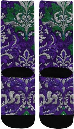 جوارب ليلية منسوجة بالزهور - جوارب شتوية حرارية سميكة دافئة للأولاد والبنات الصغار للمدرسة، والارتداء اليومي والأنشطة الخارجية in Kuwait