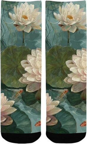 جوارب Green Lotus Art للمشي لمسافات طويلة - جوارب شتوية حرارية سميكة دافئة للأطفال الصغار للأولاد والبنات للمدرسة، والارتداء اليومي والأنشطة الخارجية in Kuwait