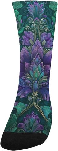 جوارب Regal Baroque Texture للمشي لمسافات طويلة - جوارب شتوية حرارية سميكة دافئة للأولاد والبنات الصغار للمدرسة، والارتداء اليومي والأنشطة الخارجية in Kuwait