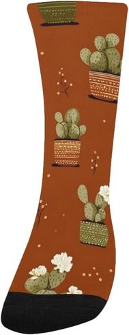 جوارب المشي لمسافات طويلة بنمط نبات بوهو - جوارب شتوية حرارية سميكة دافئة للأطفال الصغار للأولاد والبنات للمدرسة، والارتداء اليومي والأنشطة الخارجية in Kuwait