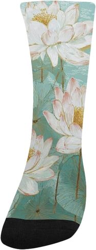 جوارب سيرين لوتس بوند آرت للمشي لمسافات طويلة - جوارب شتوية حرارية سميكة دافئة للأولاد والبنات للمدرسة، والارتداء اليومي والأنشطة الخارجية in Kuwait