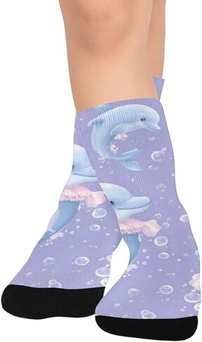 جوارب بيربل أوشن بالز للمشي لمسافات طويلة - جوارب شتوية حرارية سميكة دافئة للأطفال الصغار للأولاد والبنات للمدرسة، والارتداء اليومي والأنشطة الخارجية in Kuwait