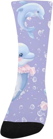 جوارب بيربل أوشن بالز للمشي لمسافات طويلة - جوارب شتوية حرارية سميكة دافئة للأطفال الصغار للأولاد والبنات للمدرسة، والارتداء اليومي والأنشطة الخارجية in Kuwait