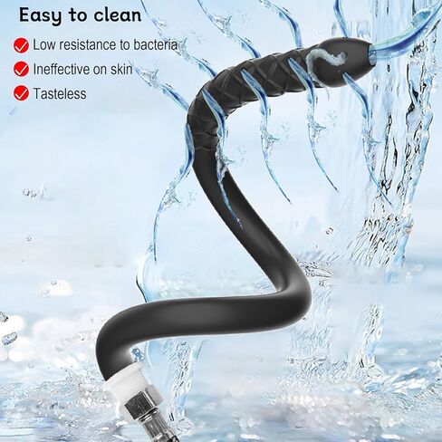 Silicone Enema 13 Holes Water Spray for Colon Cleansing Shower Douche Attachment Nozzle Feminine Care Rinse Reusable Enemas Flushing System(20in ) in Saudi Arabia