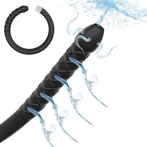 Silicone Enema 13 Holes Water Spray for Colon Cleansing Shower Douche Attachment Nozzle Feminine Care Rinse Reusable Enemas Flushing System(20in ) in Saudi Arabia