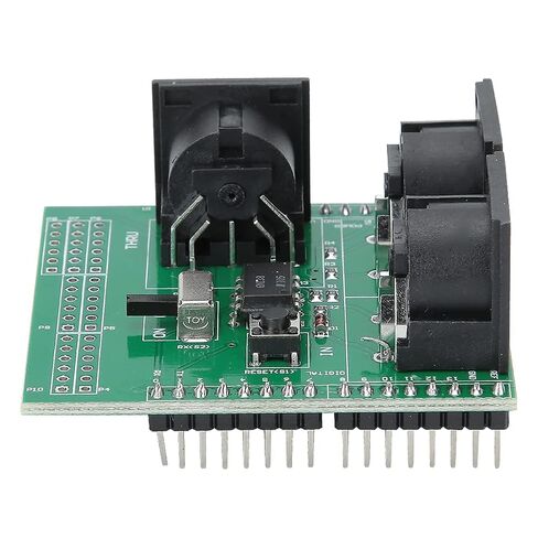 لوحة محول SUNGOOYUE MIDI، PCB أخضر، 57.4 × 53.1 مم، مع منافذ INOUTTHRU، مفتاح RUNPGM للبرمجة، متوافق مع in Saudi Arabia