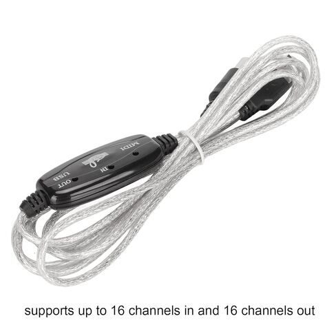 LED Performance LED Display of The USB MIDI Interface 16 Channels for Electric Pianos, Hand Pianos in Kuwait