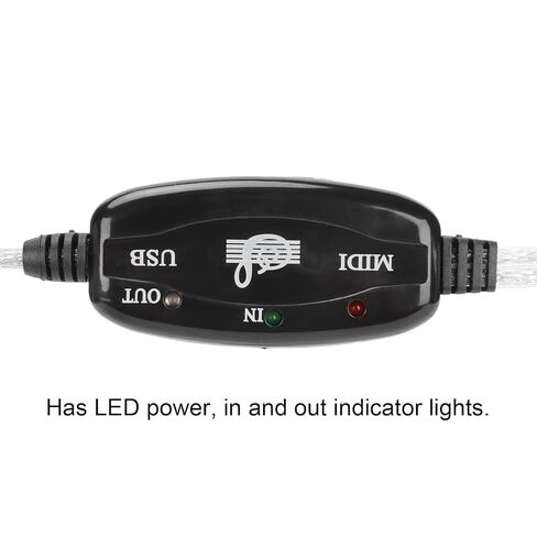 LED Performance LED Display of The USB MIDI Interface 16 Channels for Electric Pianos, Hand Pianos in Kuwait