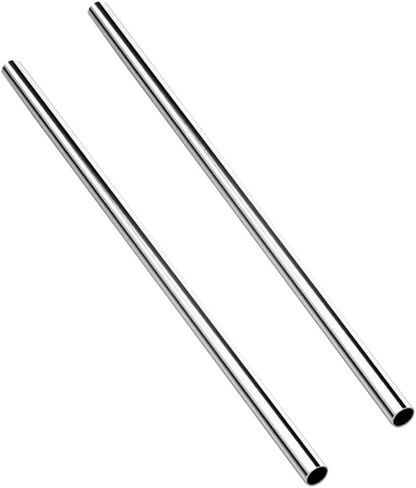 2 Pcs 3/8" OD 304 Stainless Steel Tube, 12" Long, Thickened 304 Stainless Steel Seamless Tubing Round Metal Pipe, Industrial Metal Straight Tube(Industrial cold-rolled steel pipe) in Kuwait