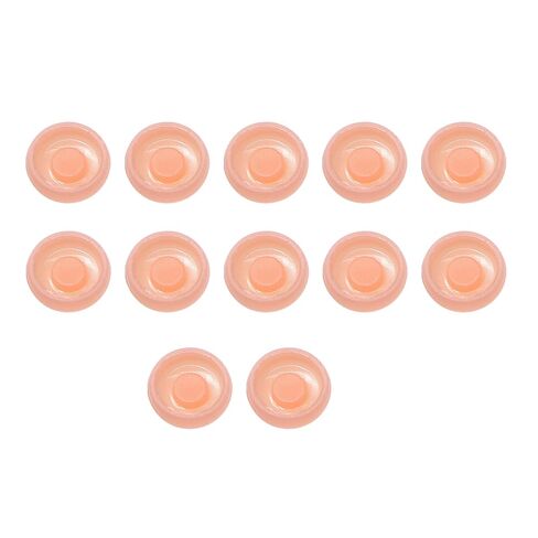 12Pcs Implants Overdenture Locator Replacement Standard/Extended Removable Male Cap Retention Inserts Caps (12Pcs-2.4lbs Standard Male Caps Inserts) in Saudi Arabia