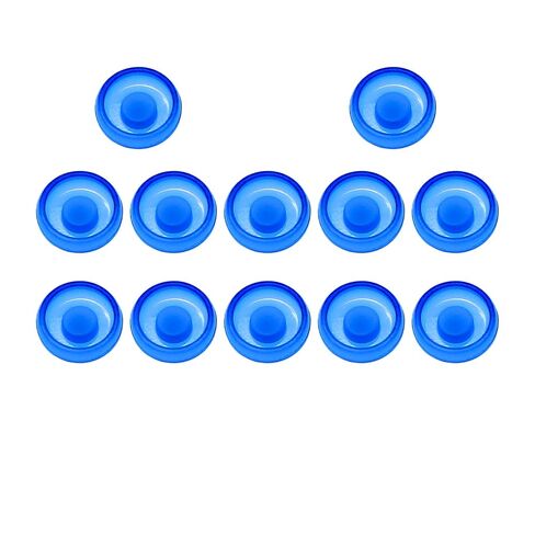 12Pcs Implants Overdenture Locator Replacement Standard/Extended Removable Male Cap Retention Inserts Caps (12Pcs-2.4lbs Standard Male Caps Inserts) in Saudi Arabia
