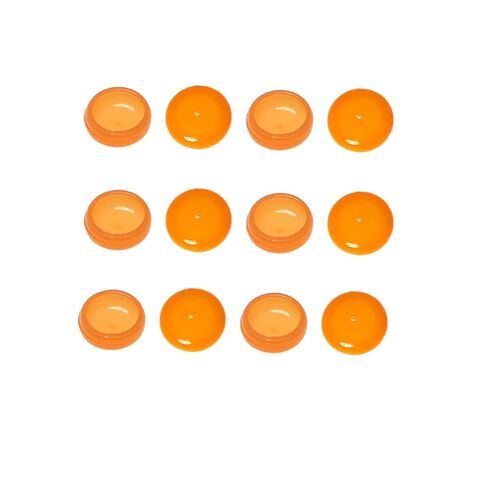 12Pcs Implants Overdenture Locator Replacement Standard/Extended Removable Male Cap Retention Inserts Caps (12Pcs-2.4lbs Standard Male Caps Inserts) in Saudi Arabia