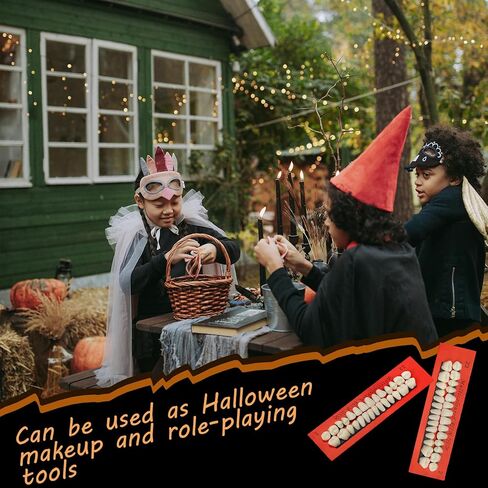 Dental Resin Fake Teeth Dentures Upper and Lower Synthetic Resin Teeth 6 Sets Complete Acrylic Resin Teeth Denture Dental 168Pcs in Kuwait