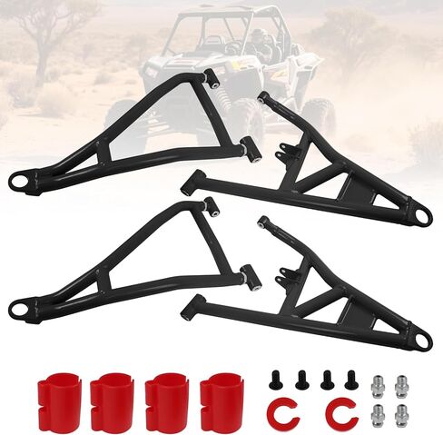 High Clearance Upper & Lower A-Arms Compatible with 2014-2023 Polaris RZR XP 1000/4 1000 Front A-Arms Forward Offset in Kuwait