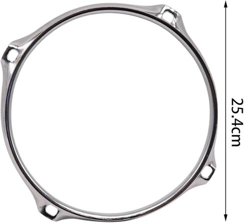 Replacement 4 Hole Tom Drum Hoop for Bass Drums, next circle in Saudi Arabia