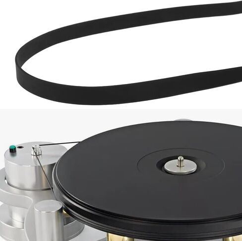 2Pcs Turntable Belt 270x5x0.6mm Compatible with Emerson NR303TT MC-1434 in Saudi Arabia