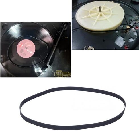 Turntable Belt Replacement for Pioneer PL-15 PL-120 PL-130 PL-201Z PL-202AZ PL-203AZ PL-335 PL-340 PL-750 PL-910 PL-1150 (2Packs) in Kuwait