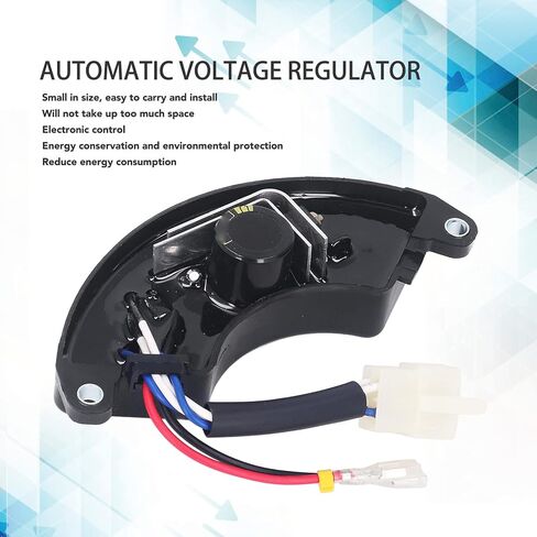 Generator Automatic Voltage Regulator 8KW AVR Single Phase 6 Wires 250V 470UF Stabilizer for Generator Voltage Regulation in Saudi Arabia