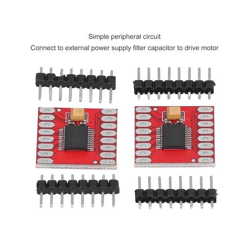 TB6612FNG Dual Channel H Bridge Motor Driver for DC and Stepper Motors - Compact High Efficiency Module with Over Current Protection Easy Installation in Saudi Arabia