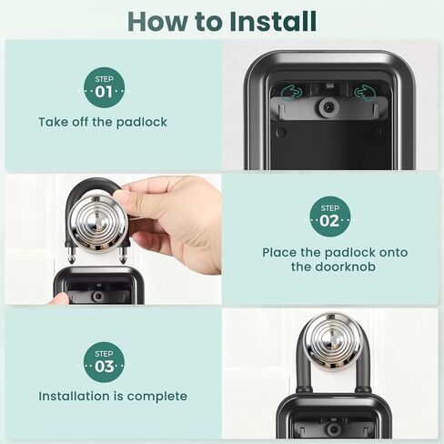 صندوق قفل المفتاح الذكي صندوق قفل بلوتوث إلكتروني مع التحكم في تطبيق TTLOCK وأنواع رمز PIN، شارك صندوق قفل المفتاح الإلكتروني لمكتب منزل السمسار Airbnb مع تكبل قابل للإزالة in Kuwait