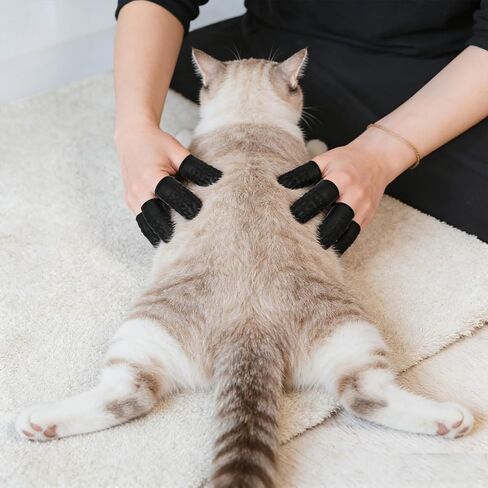 100 قطعة من مهود الأصابع للاستعمال مرة واحدة، واقيات الأصابع، وقفازات الأصابع للتقليم والتجميل والتدليك والاستخدام الصناعي in Kuwait