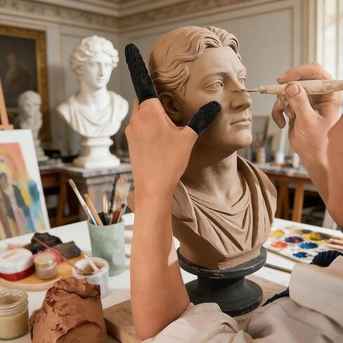 100 قطعة من مهود الأصابع للاستعمال مرة واحدة، واقيات الأصابع، وقفازات الأصابع للتقليم والتجميل والتدليك والاستخدام الصناعي in Kuwait