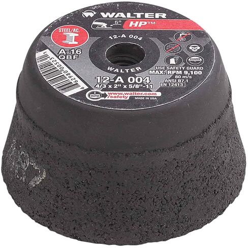Walter 12A004 HP Cup Grinding Wheel 4" x 5/8-11 Arbor in Saudi Arabia