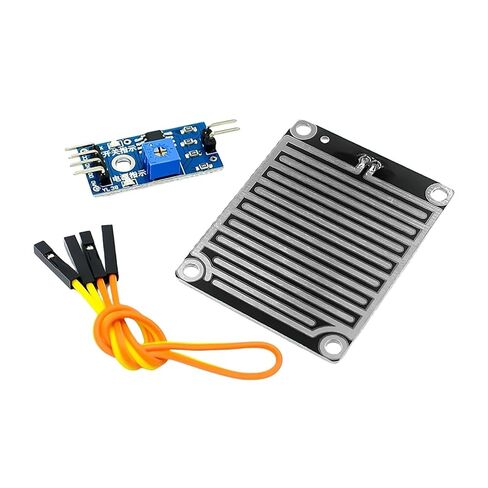 Rain Drops Detection Moisture Monitor Sensor 3.3V-5V Monitor Weather Sensor Relay Board High Sensitivity for Robot Kit(4pcs) in Saudi Arabia