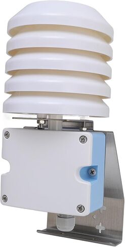 Qiilu Outdoor Weather Transmitter Lo Er Box Temperature Humidity Sensor P65 Rating Wireless Temperature Humidity Monitor in Saudi Arabia