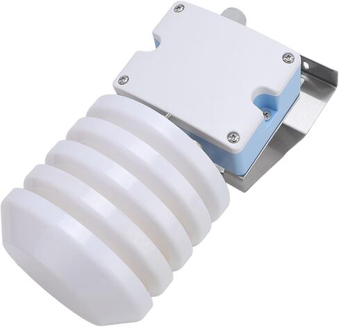 Qiilu Outdoor Weather Transmitter Lo Er Box Temperature Humidity Sensor P65 Rating Wireless Temperature Humidity Monitor in Saudi Arabia