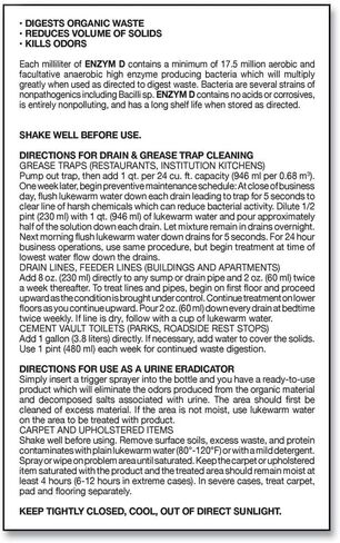 Big D Ind Enzym D Digester Deodorant, Lemon Fragrance, 32 Ounce Bottle -- 12 per case. in Kuwait