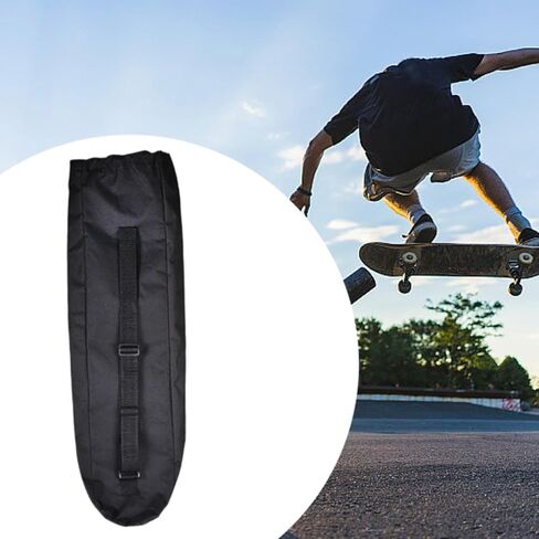 Skateboard Bag Carry Bag Oxford Cloth Waterproof Fashion Adjustable Drawstring in Kuwait