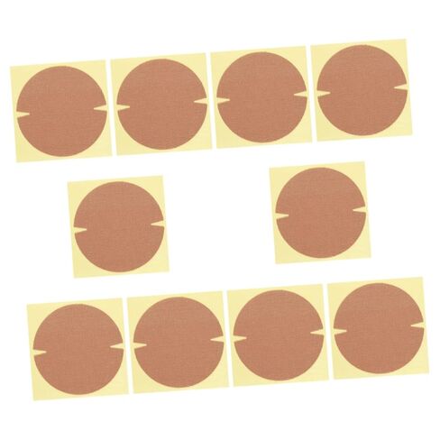 10sheets Self-adhesive Heel Pad Stickers of Friction Toe Heel Protectors for Comfort Breathable in Saudi Arabia