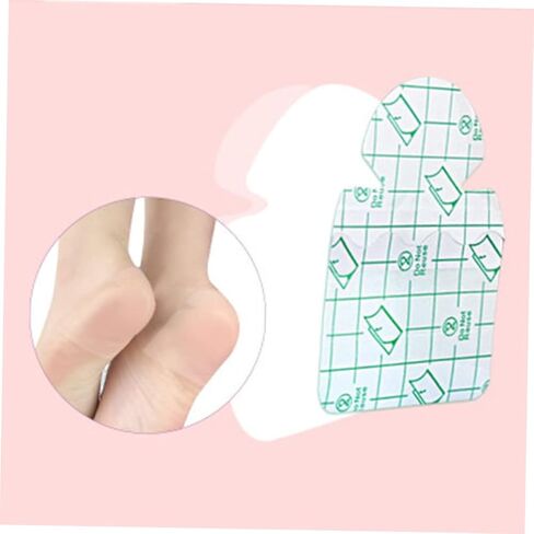 حماية الأقدام الجافة 20 ملصقات للكعب الرفيع للغاية وسادات مرطبة للبشرة المتشققة ملصقات مريحة للأحذية in Saudi Arabia