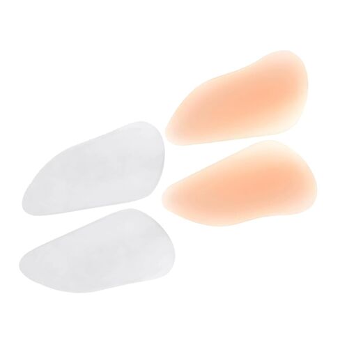2 Pair Self Adhesive Silicone Leg Pads Invisible Shaping Patches for Crooked Thin Legs Skin Tone Comfort Chafing Prevention for Daily Use and Sports in Saudi Arabia