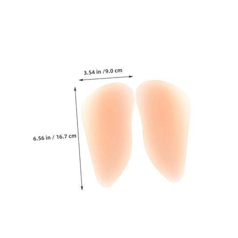2 Pair Self Adhesive Silicone Leg Pads Invisible Shaping Patches for Crooked Thin Legs Skin Tone Comfort Chafing Prevention for Daily Use and Sports in Saudi Arabia