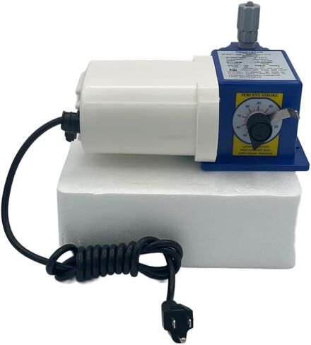 Precision Controls - Chem Flow Diaphragm Pump, 15 GPD Max, 100 PSI, 115 Volt Metering Pump, 3/8" Suction & Discharge tubing connections. in Saudi Arabia