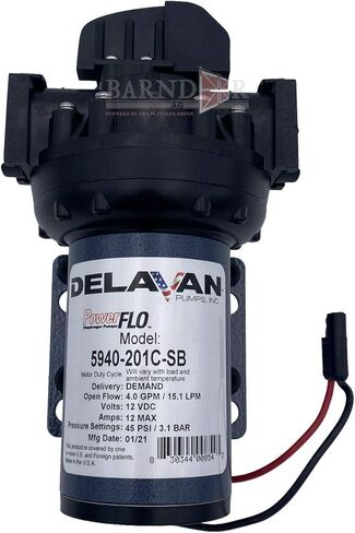 Delavan PowerFlo 4GPM, 45PSI Demand Diaphragm Pump | 5940-201C-SB in Kuwait