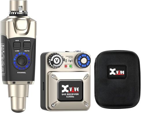 Xvive U45 Wireless in-Ear Monitor System with CU4 Case in Kuwait