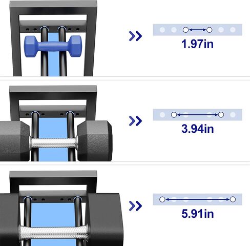 3 Tier Adjustable Dumbbell Rack – Heavy-Duty Weight Storage Stand for Dumbbells, 360 lb Total Capacity in Kuwait