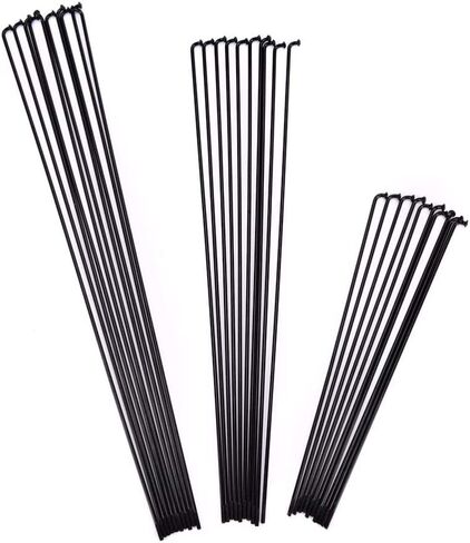 Spokes Black High Strength Stainless Steel 700C Wheels 170mm-290mm 27.5inch Road Bike Spokes Nipples in Saudi Arabia