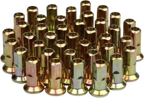 Spoke Nipple Set (40 Pieces) Gold zinc-Plated in Saudi Arabia