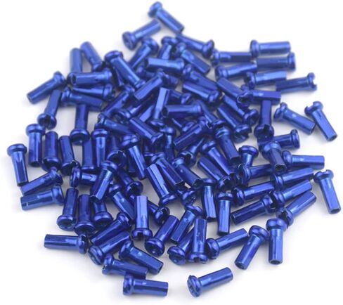 60Pcs Bicycle Bike Spoke Caps 14mm Metal Caps Cycling Spokes Cap Nipples Riding Colorful Wheel Nipple Cap Bike Nipple Wheel in Saudi Arabia