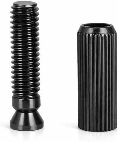 Alomejor Anchor Stud,2 Pcs 8mm Adjustable Electric Guitar Bridge Studs for Floyd Rose (Black) in Kuwait